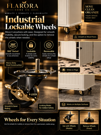 Flarora Kitchen Island