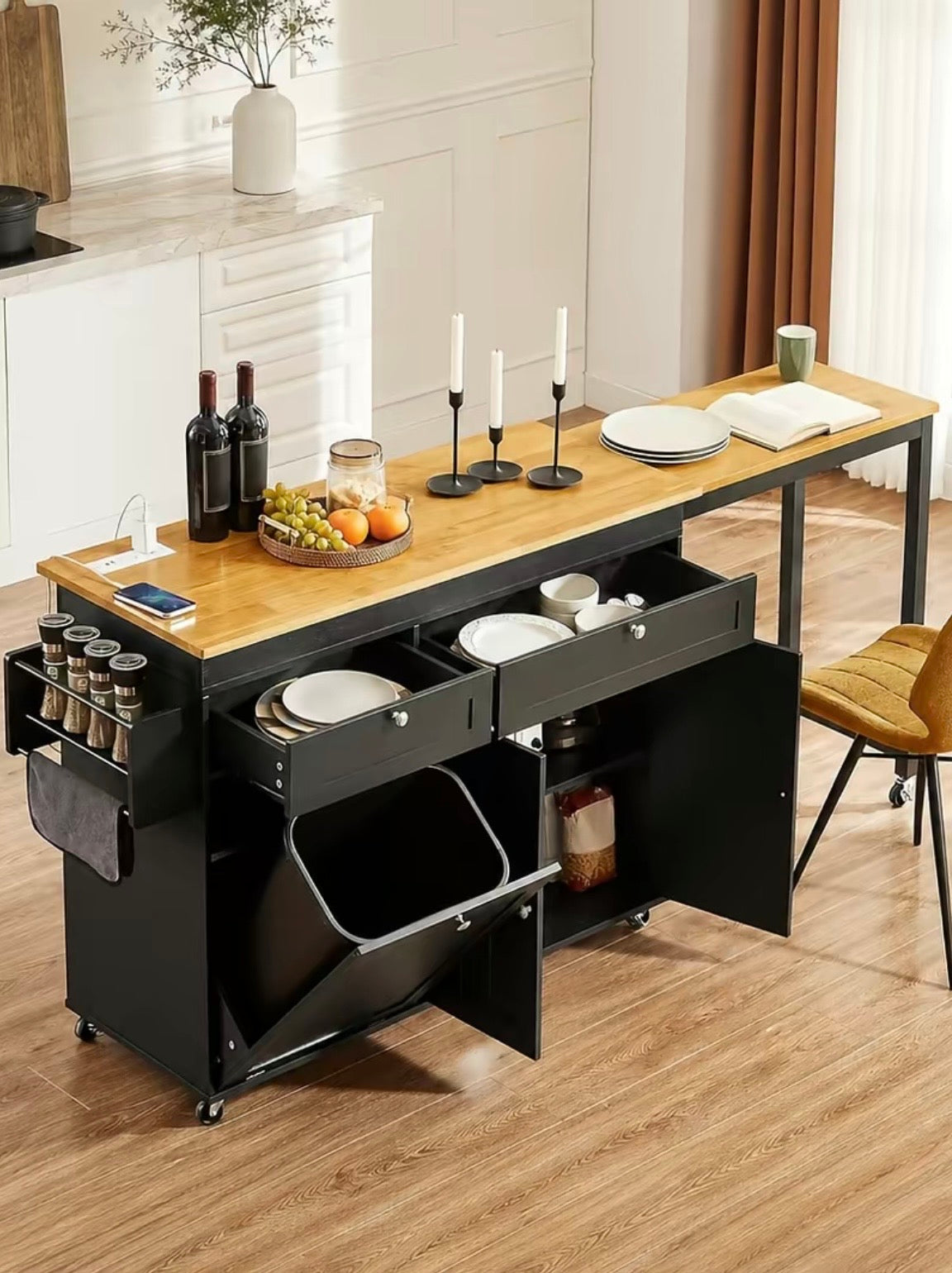 Flarora Kitchen Island