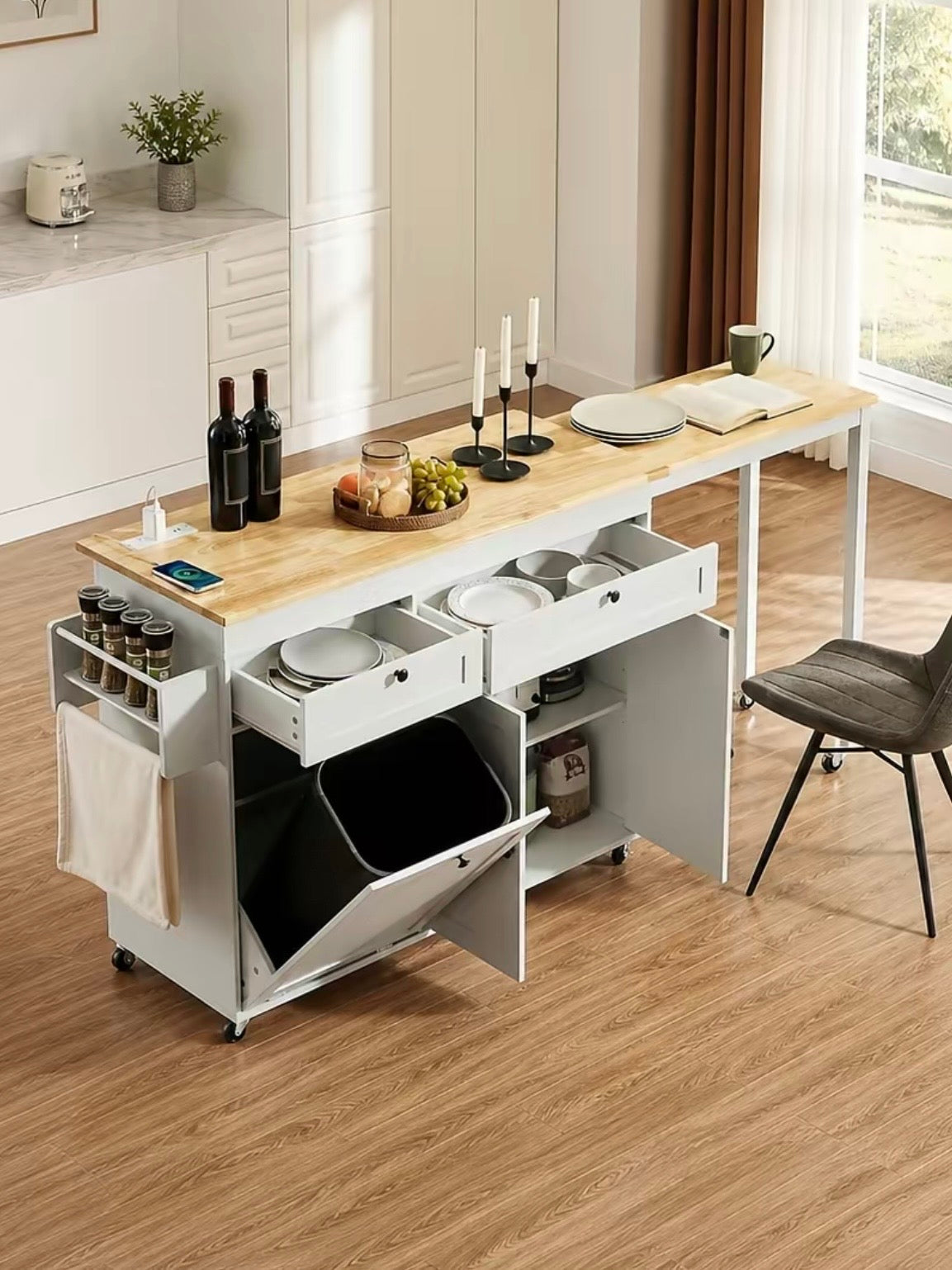 Flarora Kitchen Island